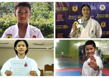 Empat Atlet Karate Binaan FORKI Kabupaten Bogor, Raih Juara KOSN Tingkat Provinsi Jabar dan Akan Berlaga di KOSN Tingkat Nasional