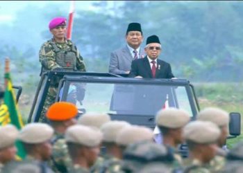 Wapres Ma’aruf Amin Dan Mentri Pertahanan Prabowo Subianto Tetapkan 2.974 COMCAD Di Pusdiklat Pasus