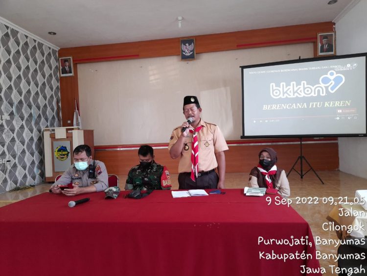 Pramuka Penegak Purwojati Dibekali Ilmu Pembangunan Keluarga Berencana