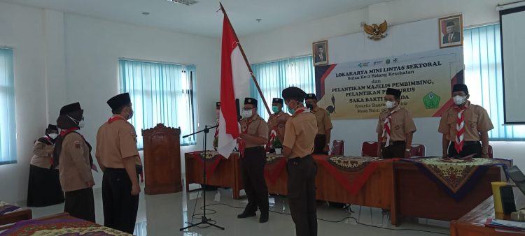 Mabisaka dan Dewan Saka Bakti Husada Kwarran Lumbir Dilantik