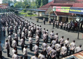 Pimpin Apel Bhabinkamtibmas, Ini Pesan Kapolres Purbalingga