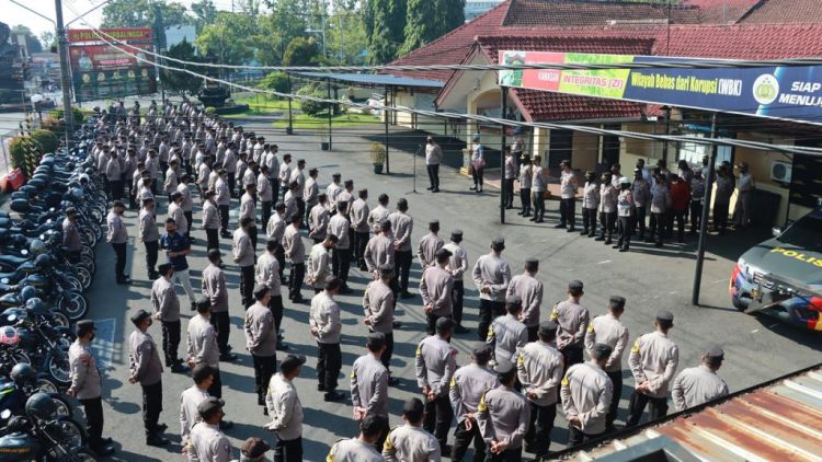 Pimpin Apel Bhabinkamtibmas, Ini Pesan Kapolres Purbalingga