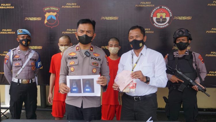 Kembali Ungkap Kasus Narkoba, Polres Purbalingga Amankan Dua Tersangka dan 1,48 Gram Sabu