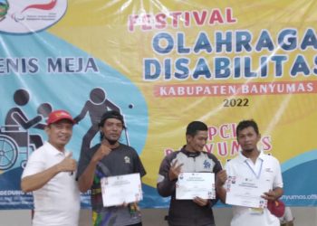 96 Atlit Ikuti Festival Olahraga Disabilitas NPCI Banyumas