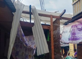 Puluhan Rumah di Ciputat Tangsel Rusak Akibat Hujan Serta Badai