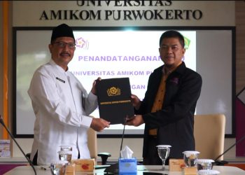 Kemenag Banyumas Teken MOU Dengan Universitas AMIKOM Purwokerto