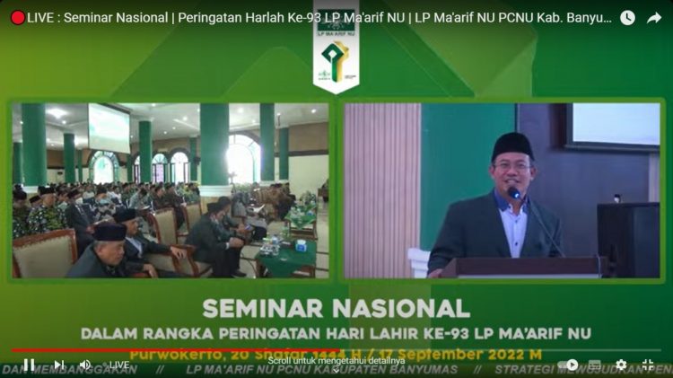 Seminar Pendidikan Ma’arif Ajak Guru Bahagiakan Siswa dalam Belajar