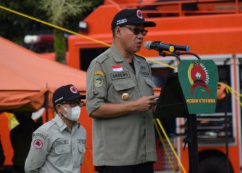 Wabup Sadewo Pimpin Apel Kesiapsiagaan Bencana