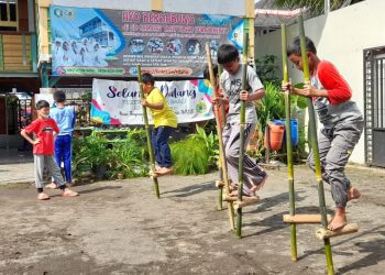 SD QITA Gelar Dolanan Tradisional Sebagai Implementasi Pelajar Pancasila