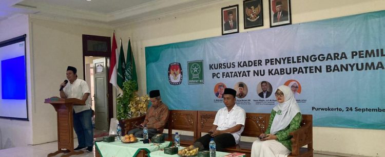 Fatayat NU Banyumas Gelar Kursus Kader Penyelenggara Pemilu