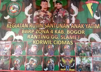 Ormas BBRP Zona 4 Ranting Desa Kota Batu, Adakan Santunan Anak Yatim Piatu Dan Kaum Duhafa