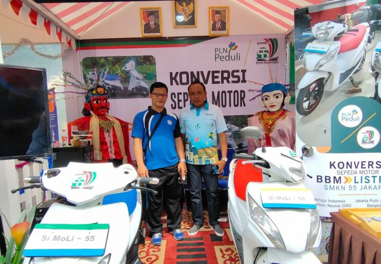 SMKN 55 Jakarta Ciptakan Si-Moli 55, Sepeda Motor Listrik Berkecepatan Maksimum Lima Puluh Kilometer Per Jam