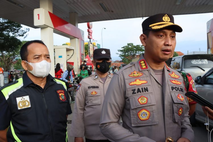 Resmi BBM Berganti Harga, Polres Metro Tangerang Kota Perketat Keamanan SPBU