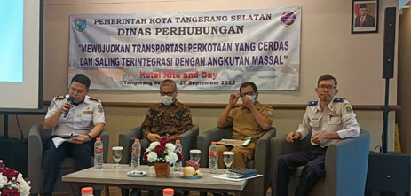 Mewujudkan Transportasi Perkotaan Yang Cerdas dan Saling Terintegrasi Dengan Angkutan Masal