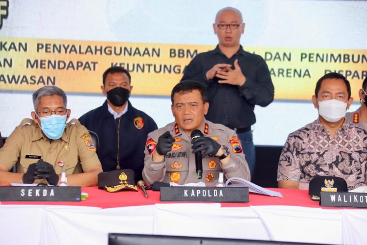 Polda Jateng Tangkap 66 Tersangka Penyalahgunaan BBM Subsidi, Kerugian Negara Capai Rp. 11 Milyar