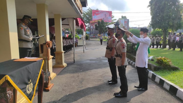 Kapolres Purbalingga Pimpin Sertijab Kasat Intelkam dan Kapolsek Bukateja