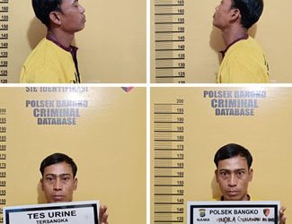 Minta Rokok Sambil Curi Hp, Pria Positif Narkoba di Tangkap Polsek Bangko