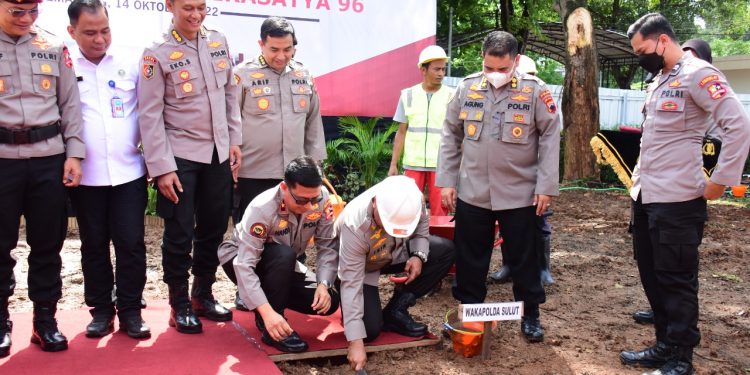 Gubernur Akpol Lakukan Groundbreaking Pembangunan Wisma Wirasatya 96, Bhakti Yon Wirasatya Kepada Almamater