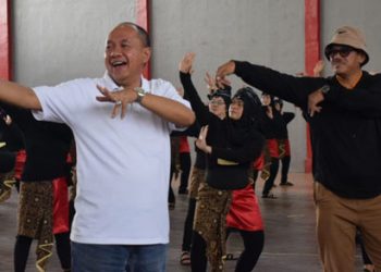 Wakil Bupati Banyumas Buka Gebyar Tari Cipat-Cipit HUT GOW