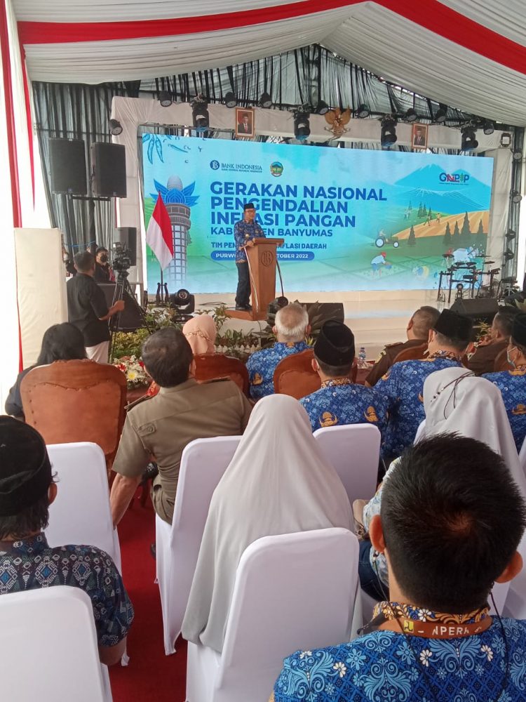 Optimalisasi Peran Masyarakat Dalam Program Pengendalian Inflasi, TPID bersama BI Purwokerto Launching Gerakan Tangan Ramah