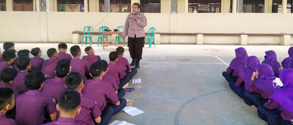 Polsek Bukateja Beri Penyuluhan Cegah Kenakalan Remaja