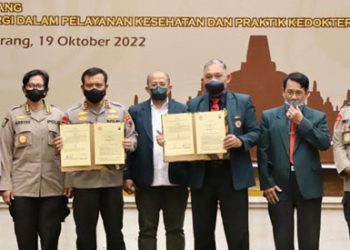 Polda Jateng Bentuk MoU dengan IDI Jateng, Beri Perlindungan dan Kepastian Hukum Bagi Dokter dan Pasien