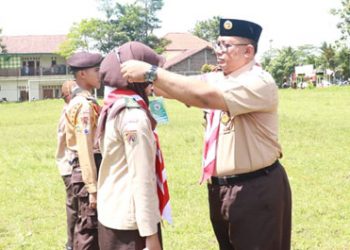 Gebyar Pramuka Ma’arif Banyumas Ramaikan Peringatan Hari Santri