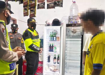Gelar Razia, Polsek Kutasari Amankan Miras Berbagai Jenis di Tiga Lokasi