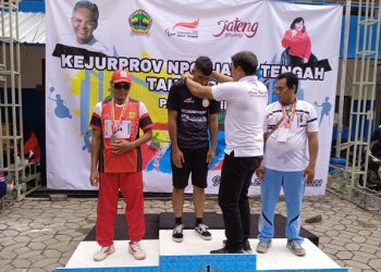 Banyumas Tambah 1 Emas dan 1 Perunggu Kejurprov Disabilitas