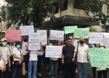 Pemilik Apartemen Mediterinia Adakan Demo di Disperum DKI – Jakarta, Tuntut Pemilihan Pengurus PPRS Harus Terbuka