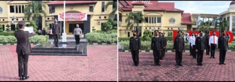 Polres Rohil Gelar Upacara Peringatkan Sumpah Pemuda, Ke 94 Tahun