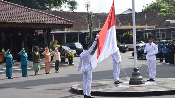 Bupati Banyumas Pimpin Upacara Peringatan Hari Sumpah Pemuda