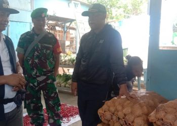 Pasar Mihrab Tani RW 07 Tugu Selatan Diresmikan