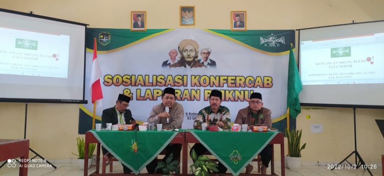 Kick Off Konfercab NU Banyumas! Launching Logo dan Bahtsul Masail