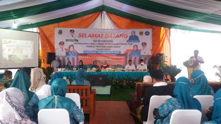 TP – PKK Desa Sukamàju Masuk Unggulan 5 Lomba Tingkat Provinsi Jawa Barat