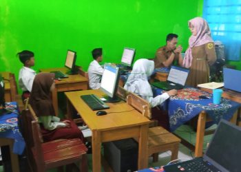 SDN Gintung Cilejet 02 Mengadakan Simulasi   ANBK Tahun 2022