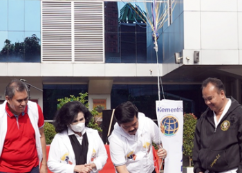 Menteri ATR/Kepala BPN Membuka Pekan Olahraga HANTARU 2022