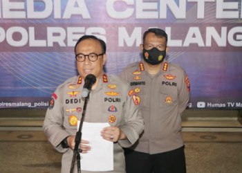 Polri Pastikan Tindak Tegas Pelaku Anarkis Di Luar Stadion Kanjuruhan