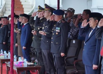 Waka Polres Rokan Hilir Pimpin Hari Pahlawan Ke – 77  Tahun 2022