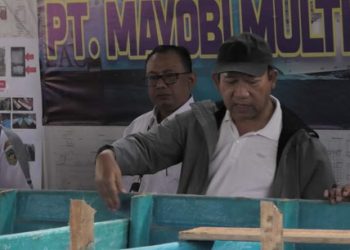 Bupati Pantau Pembuatan Kapal Pesanan Pemkab Banyumas