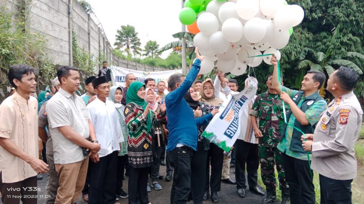 Launching Program SAMISADE T. A. 2022 Se-Kecamatan Cileungsi Dilaksanakan di Desa Mekarsari