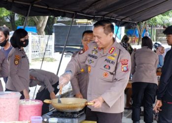 Terima Curhatan Masyarakat, Direktorat Samapta Polda Riau Punya Cara Unik, Sediakan Sarapan Gratis