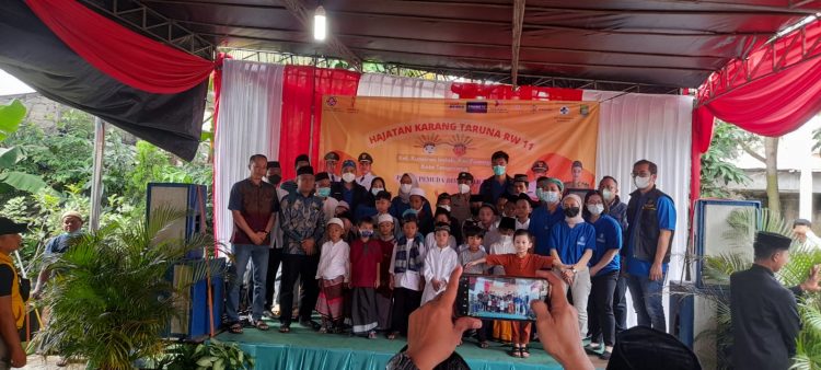 Hajatan Karang Taruna RW 11 Kunciran Indah Kota Tangerang Peringati Sumpah Pemuda ke 94 Gelar Sunatan Massal Gratis