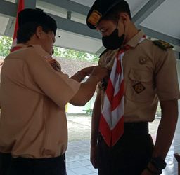 Ketua Kwarran Kebasen Lantik Dewan Kerja