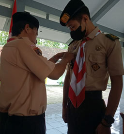 Ketua Kwarran Kebasen Lantik Dewan Kerja