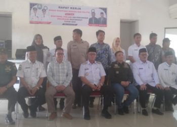 Kesbangpol Kabupaten Kaur Adakan Rapat Kerja Dengan Ormas, Monitoring dan Evaluasi Tahun 2022