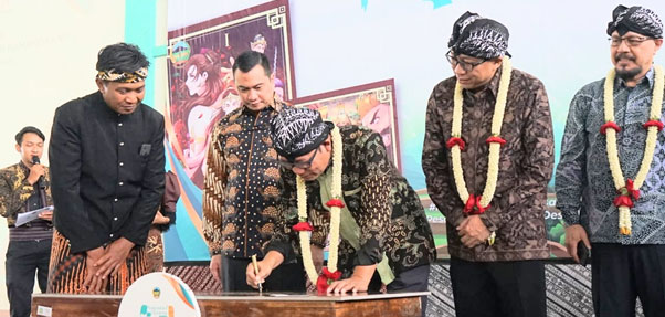 Bupati Husein Resmikan Desa Wisata Tamansari dan Launching Komik Raden Kamandaka