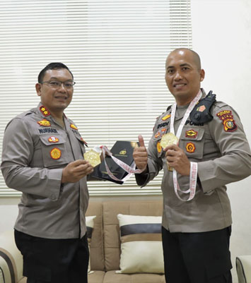 Iptu Rudi Sitinjak Polisi Tegas dan Humanis Dengan Segudang Prestasi Olahraga, Kembali Harumkan Nama Polri