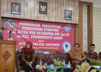 Erna Husein Dorong Percepatan Penurunan Stunting di Kecamatan Purwokerto Barat
