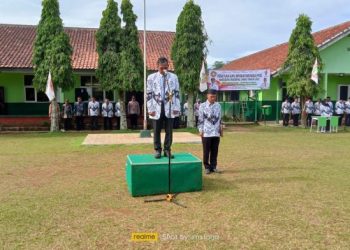 Guru se Kecamatan Jasinga Lakukan Upacara HGN Tahun 2022, Kasi Trantib Turut Hadir